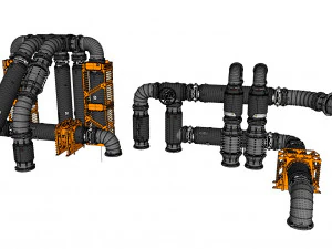 Sci fi modular environment 13 3D Model