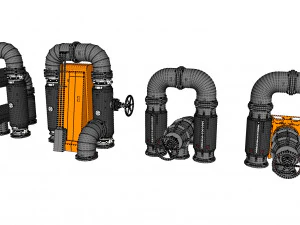 Sci fi modular environment 13 3D Model