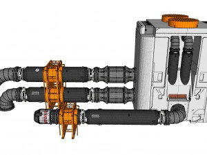 Sci fi modular environment 13 3D Model