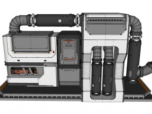 Sci fi modular environment 13 Modèle 3D