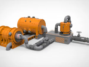 Sci fi modular environment 14 3D Model