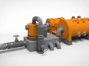 Sci fi modular environment 14 3D Model