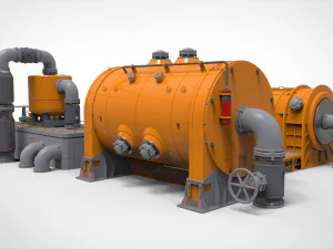 Sci fi modular environment 14 3D Model