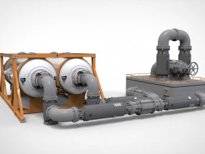 Sci fi modular environment 14 3D Model
