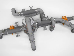 Sci fi modular environment 14 3D Model