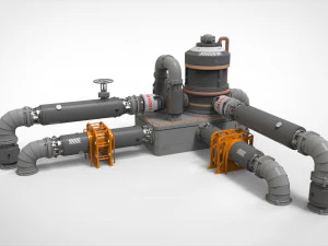 Sci fi modular environment 14 3D Model