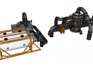 Sci fi modular environment 14 3D Model