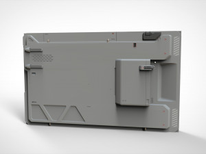 Sci-fi architecture kitbash 33 3D Model
