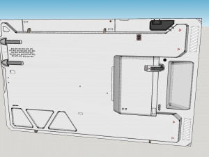 Sci-fi architecture kitbash 33 3D Model