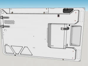 Sci-fi architecture kitbash 33 3D Model