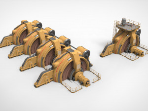 Sci fi generator 1 Modèle 3D