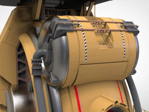 Sci fi generator 1 3D Model