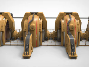 Sci fi generator 1 3D Model