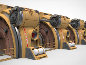Sci fi generator 1 3D Model