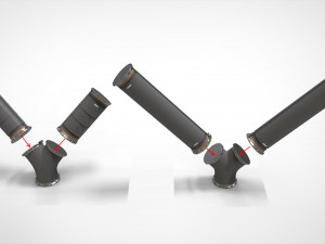 Sci fi tube Model 3D