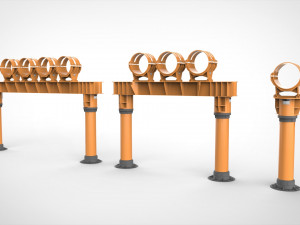 Sci fi tube Model 3D