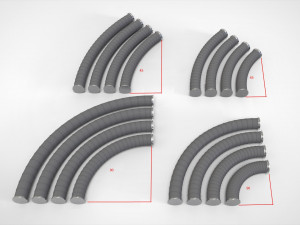 Sci fi tube Model 3D