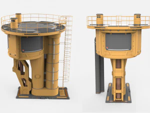 Sci fi props 4 3D Model