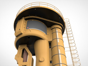 Sci fi props 4 3D Модель
