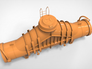 Sci fi props 4 3D Модель