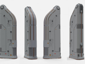Sci fi props 4 3D Модель