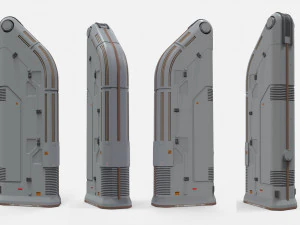 Sci fi props 4 3D Model