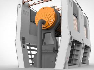 Sci fi props 4 3D Модель
