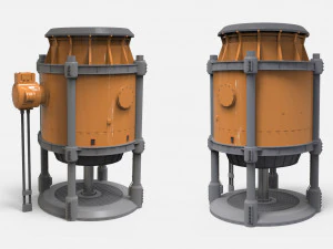 Sci fi props 4 3D Model
