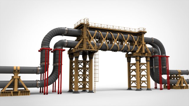 Sci fi modular environment 15 3D 모델 .c4d .max .obj .3ds .fbx .stl .blend 