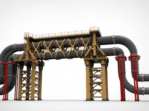 Ambiente modulare di fantascienza 15 Modello 3D