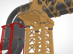 Ambiente modulare di fantascienza 15 Modello 3D
