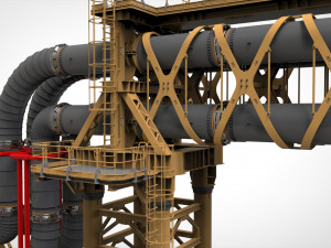 Sci fi modular environment 15 3D 모델