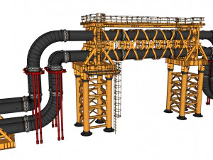 Ambiente modulare di fantascienza 15 Modello 3D