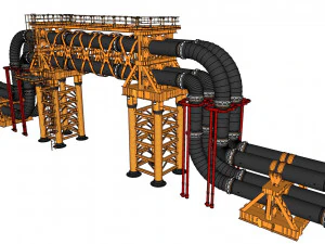 Ambiente modulare di fantascienza 15 Modello 3D