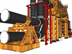 Ambiente modulare di fantascienza 15 Modello 3D