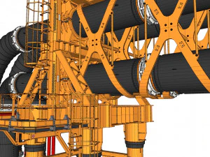 Ambiente modulare di fantascienza 15 Modello 3D