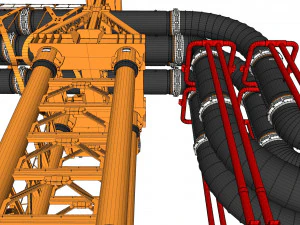 Ambiente modulare di fantascienza 15 Modello 3D