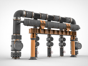 Sci fi modular environment 16 3D Модель