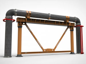 Ambiente modulare di fantascienza 16 Modello 3D