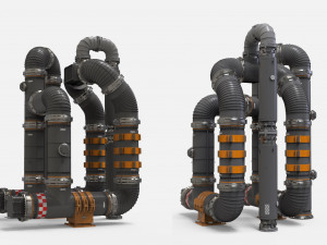 Sci fi modular environment 16 3D Модель