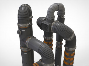 Sci fi modular environment 16 3D Модель