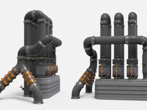 Ambiente modulare di fantascienza 16 Modello 3D