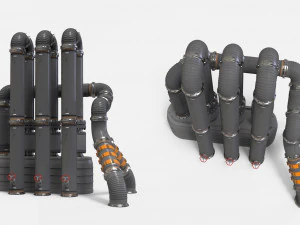 Ambiente modulare di fantascienza 16 Modello 3D