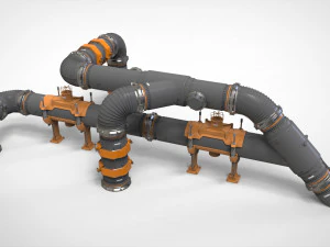 Ambiente modulare di fantascienza 16 Modello 3D