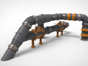 Ambiente modulare di fantascienza 16 Modello 3D