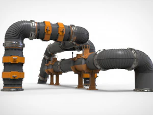 Ambiente modulare di fantascienza 16 Modello 3D