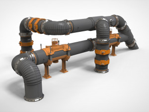 Sci fi modular environment 16 3D Модель