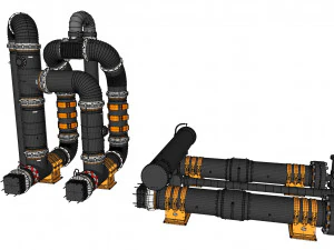 Ambiente modulare di fantascienza 16 Modello 3D