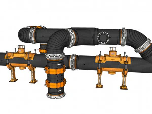 Ambiente modulare di fantascienza 16 Modello 3D