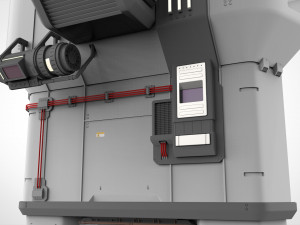 Sci-fi architecture kitbash 35 Modelo 3D